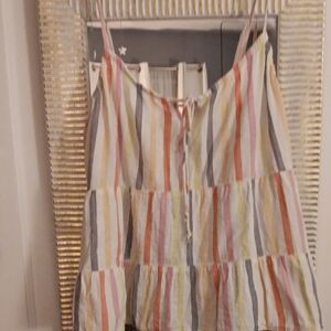 💜 3/$15💜Old Navy Multicolor Striped Top💜